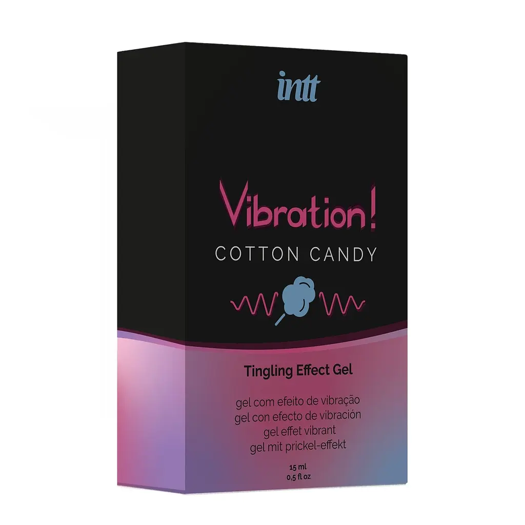 Рідкий вібратор Intt Vibration Cotton Candy (15 мл), густий гель Intt SO9812 98028 - фото 3