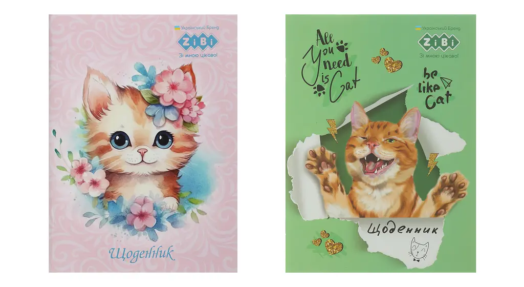 Щоденник шкільний Smart Line Furry Cat, А5, 40 аркушів, ZB.13123 (В асортименті) - фото 2