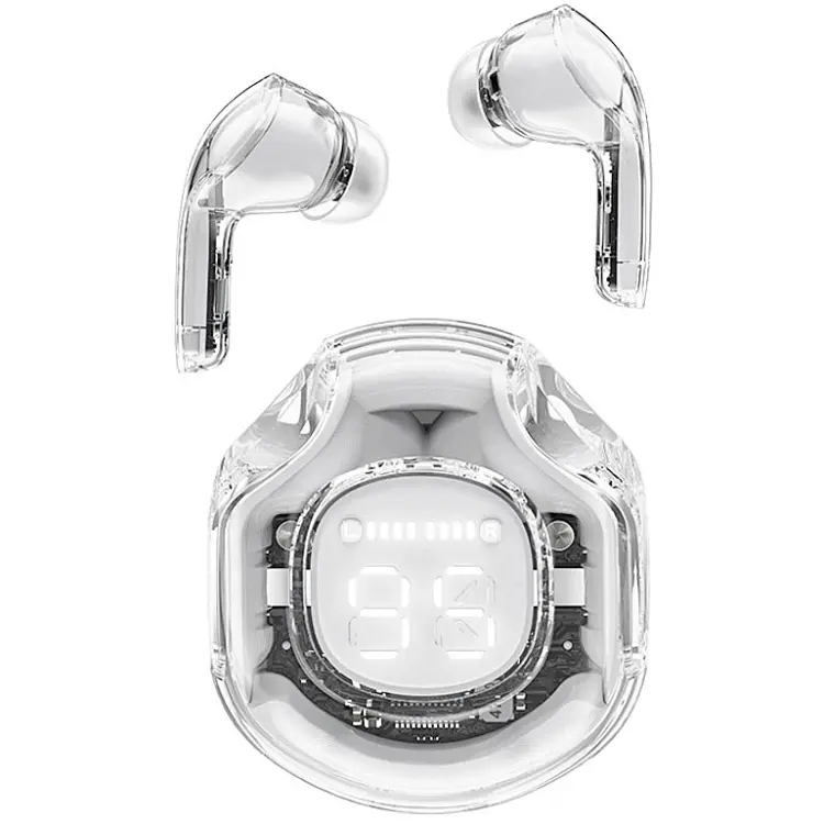 Наушники TWS Acefast T8 white moon - фото 4