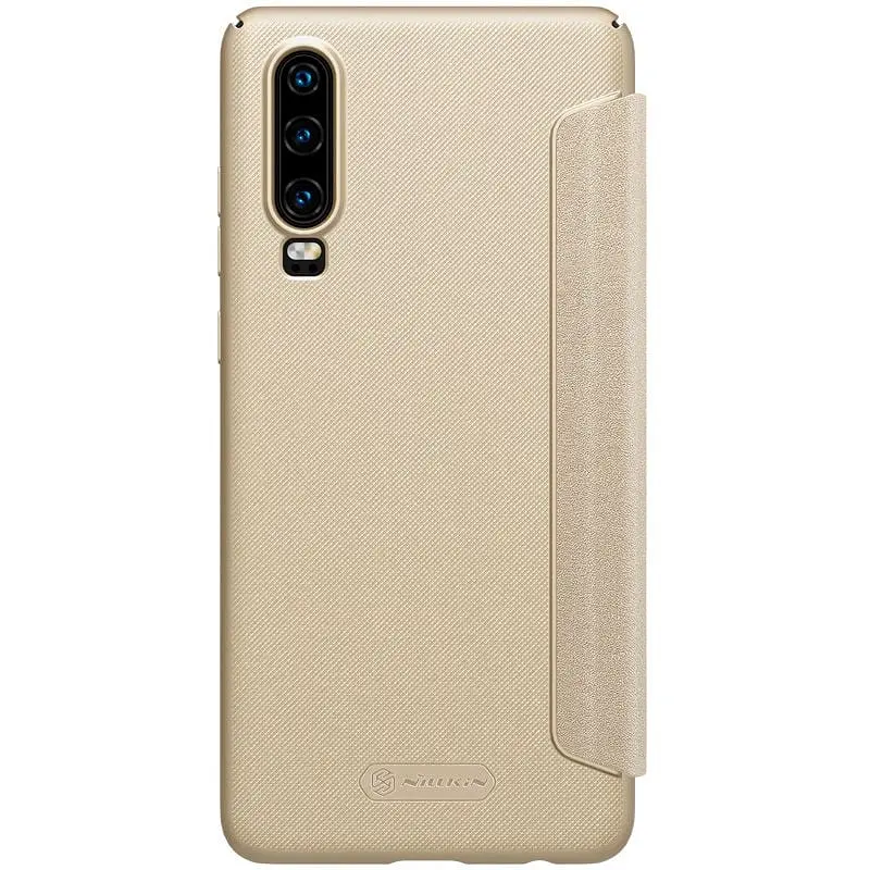 Чохол-книжка Nillkin Sparkle Leather Case HuAwei P30 Gold - фото 2