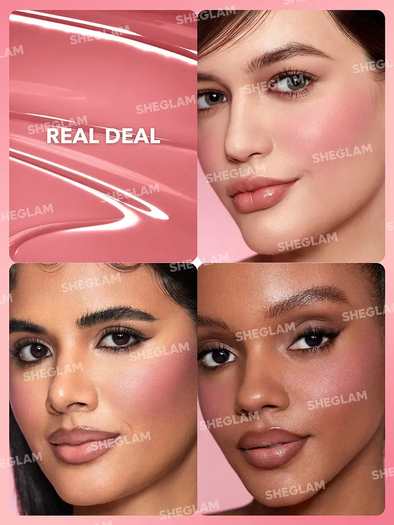 Рідкі матові рум'яна Sheglam Color Bloom Liquid Blush - Real Deal - фото 2