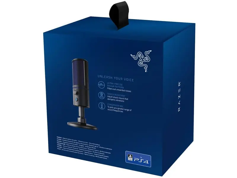 Мікрофон Razer Seiren X Black/Blue (RZ19-02290200-R3G1) - фото 3