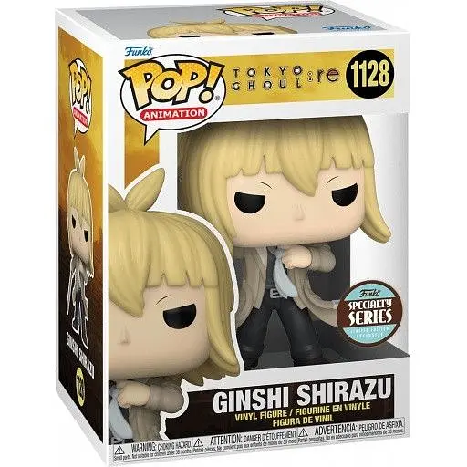 Фігурка Funko Pop Фанко Поп Токійський гуль Гінші Ширазу Tokyo Ghoul Ginshi Shirazu 10 см FP GR GS 1128 - фото 3