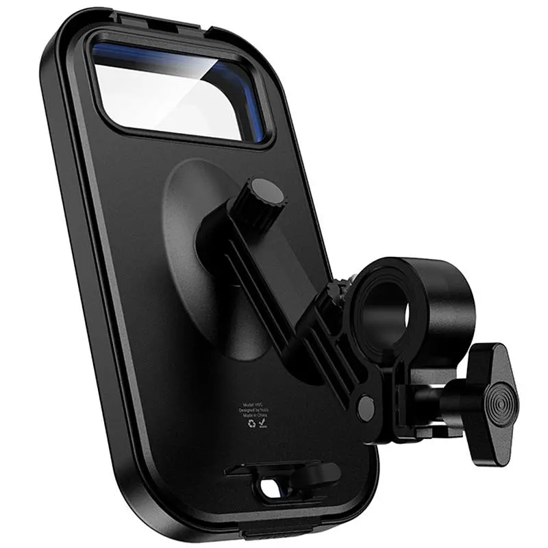 Вело- Мото- тримач Hoco H95 Bendito waterproof Black - фото 6