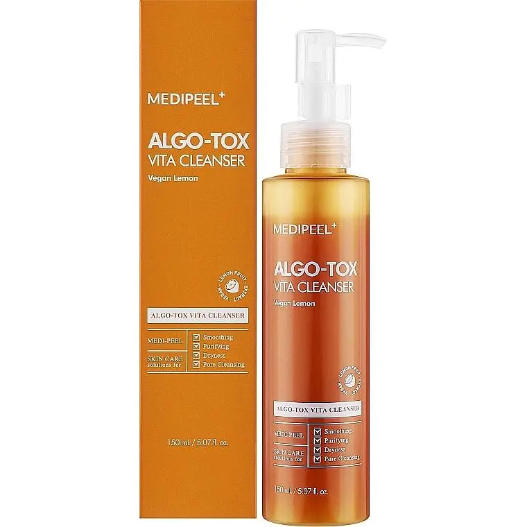 Пінка для вмивання Medi Peel Algo-Tox Vita Cleanser з вітамінами 150 мл - фото 2
