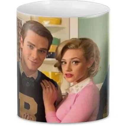 Кухоль GeekLand Riverdale Рівердейл Бетті Вероніка Арчі Джагхед 02.29.400 330 мл білий - фото 2