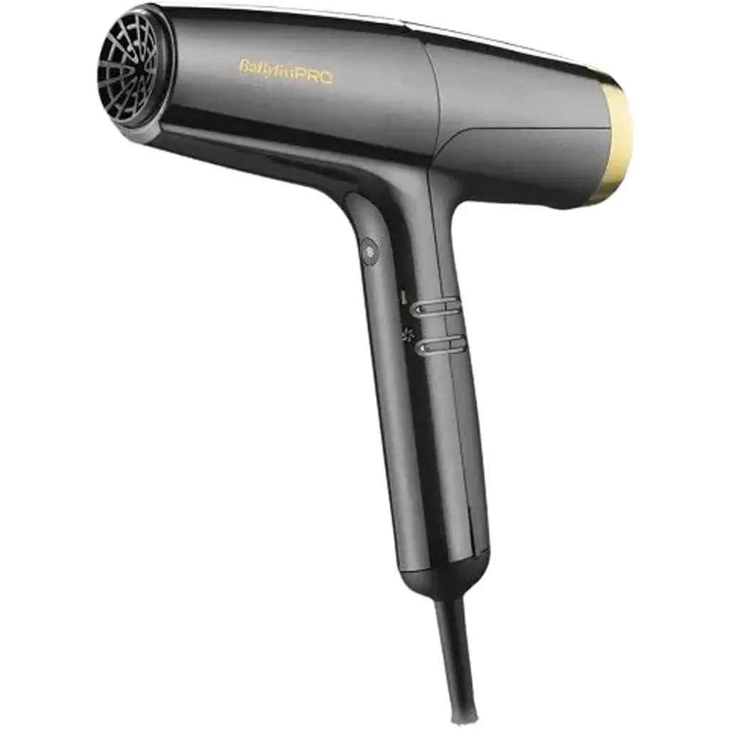 Фен BaByliss PRO Falco BAB8550E Grey/Gold [100835] - фото 3