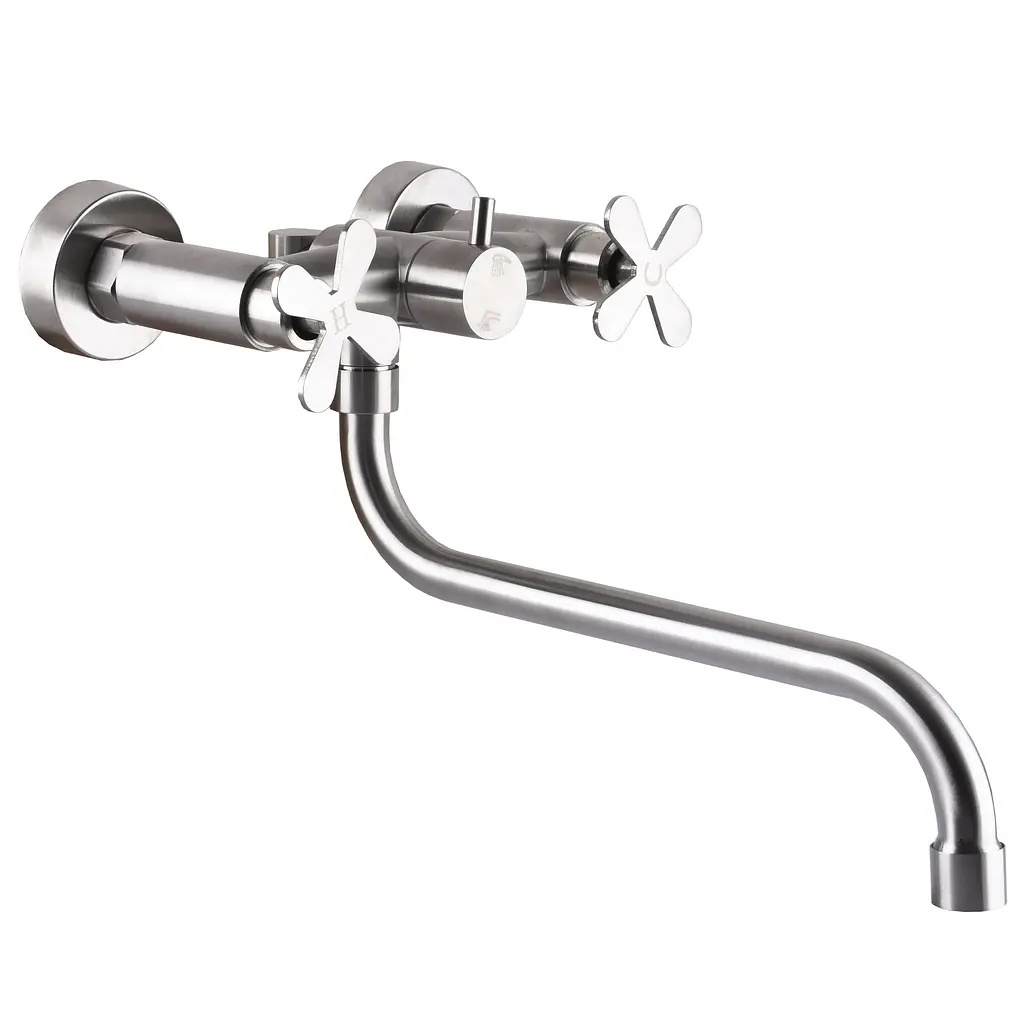 Смеситель для ванны Globus Lux Dukat-8 SD8-208L 000024969 Нержавеющая сталь - фото 3