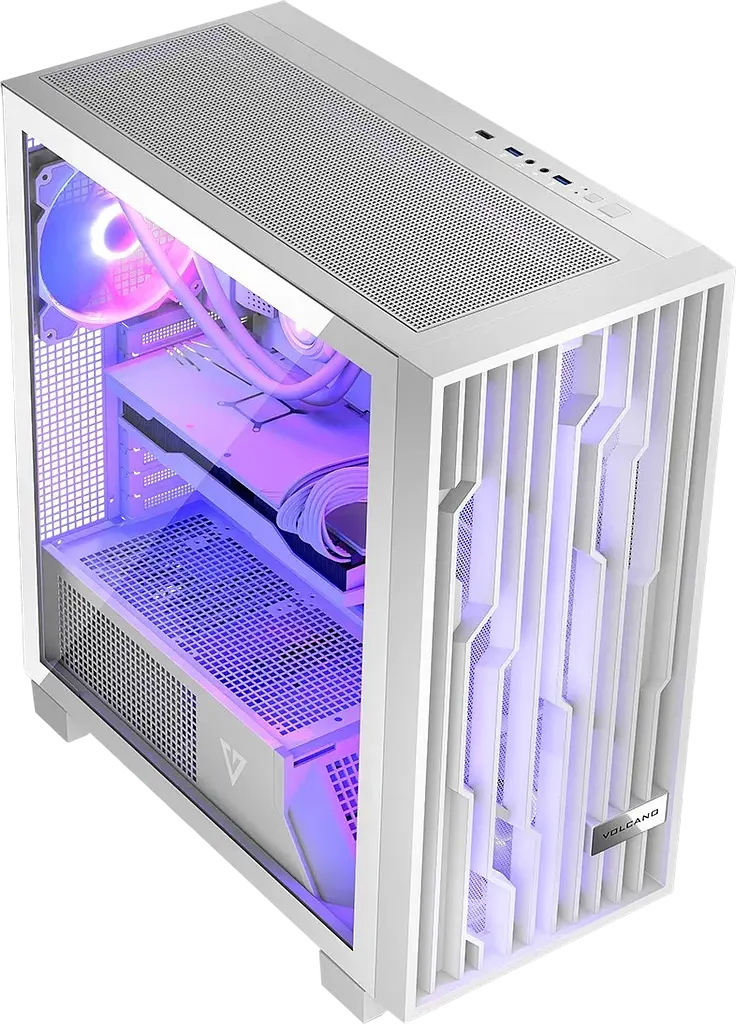 Корпус Modecom VOLCANO PERUN APEX ARGB MIDI White (AT-PERUN-4F-ARGB-20-00000) - фото 5