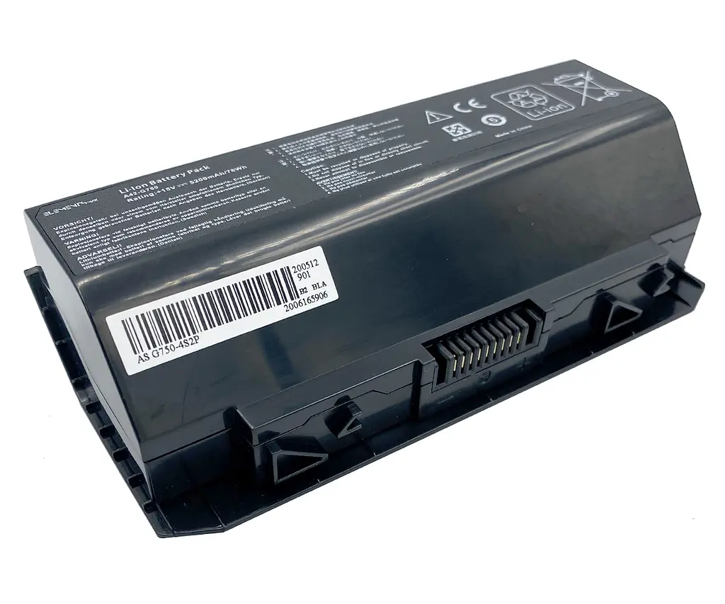 Акумулятор для Asus ROG G750J G750JH G750JM G750JS G750JW G750JX G750JZ 15V 5200 mAh (G750-4S2P-5200) - фото 2