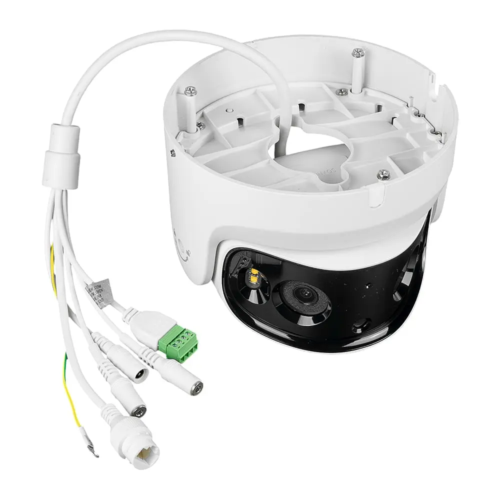 IP-відеокамера панорамна 4Mp*2 TVT TD-6242E3N(A/PE/WR2) f=3.5mm з мікрофоном (77-00402) - фото 3
