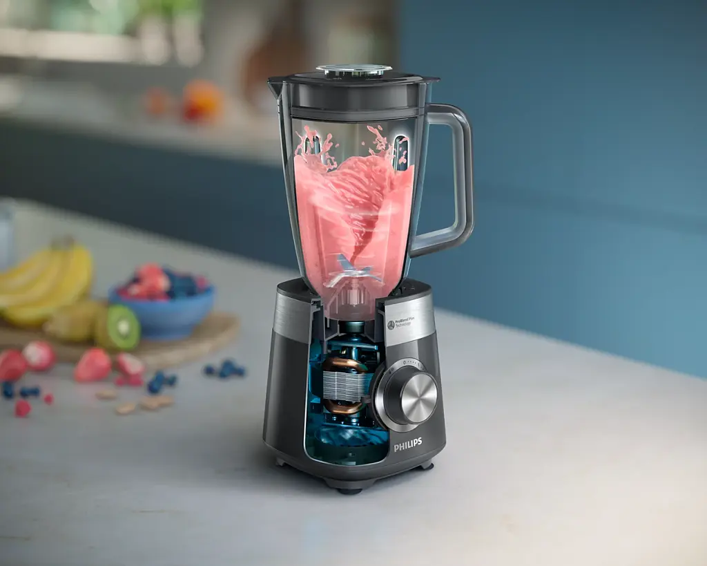 Блендер стаціонарний Philips Series 5000 сірий (HR3020/20) - фото 9