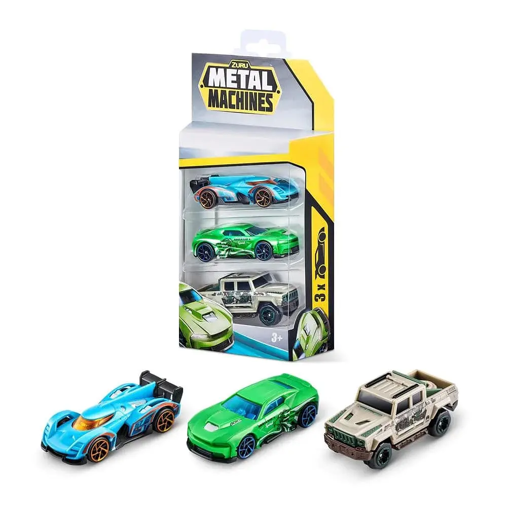 Машинки Zuru Metal Machines Car в ассортименте 3 шт. (6715) - фото 3