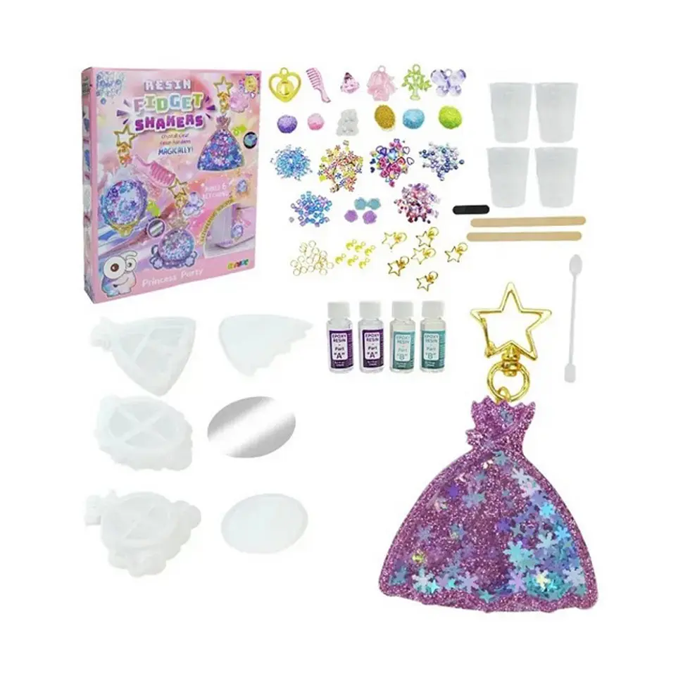 Дитячий набір для творчості "Princess Party" 9020E-8, 3 форми - фото 2