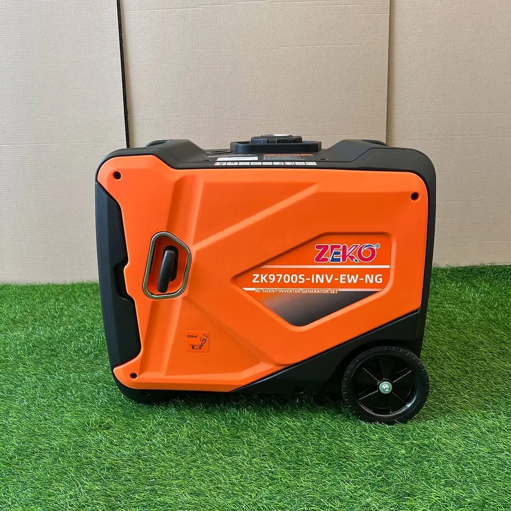 Інверторний двопаливний генератор (газ/бензин) Zeko ZK9700S-INV-ЕW-NG (6.5/7.0 кВт) з Електростартером та пультом  - фото 2