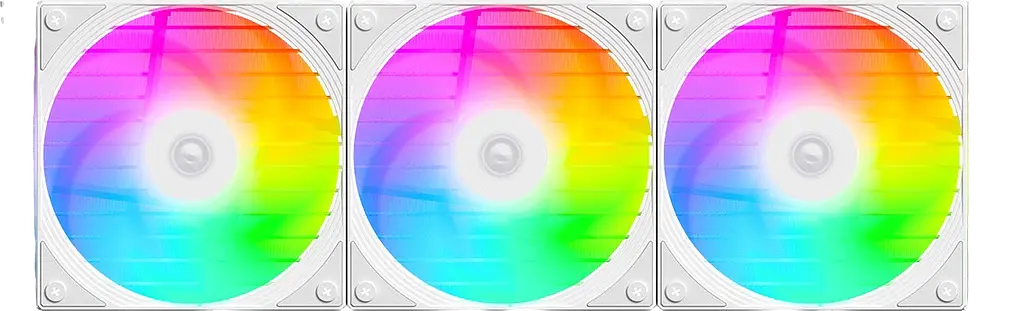 Водяне охолодження ID-Cooling FX360 INF ARGB White - фото 4