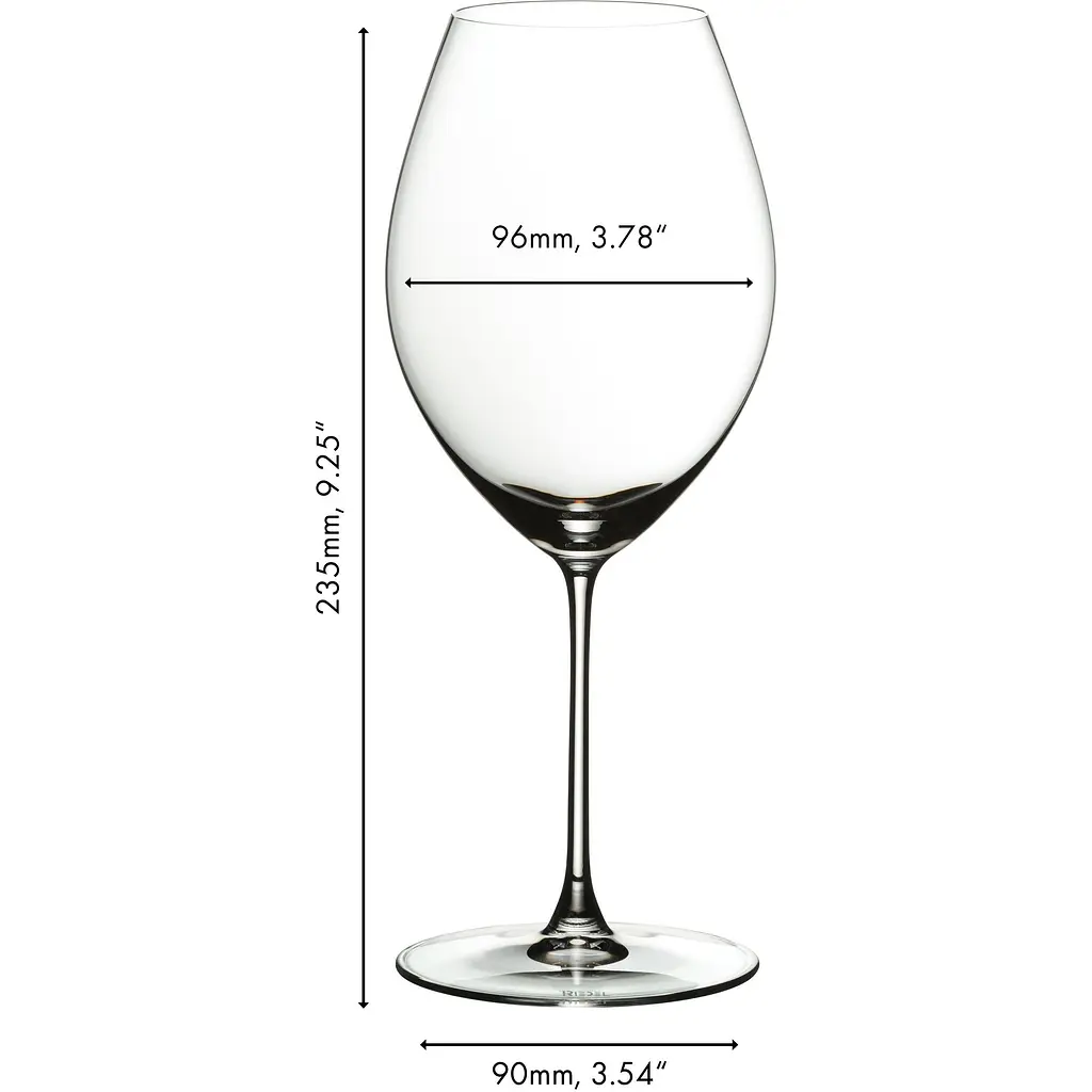 Набір келихів для червоного вина Riedel Veritas Syrah 600 мл 2 шт. (6449/41) - фото 3