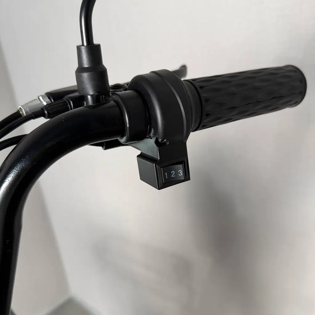 Электровелосипед EVOBIKE Nova S 500W 48V 12Ah с 2 сиденьями, корзиной и поворотниками, простой и надежный для города и села, графитово-серого цвета - фото 5