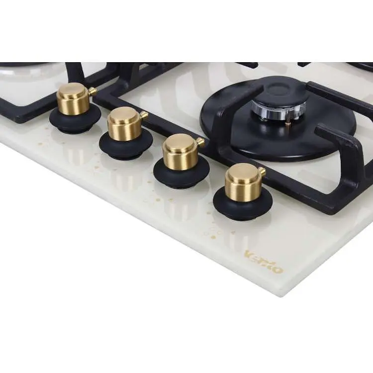 Варильна поверхня Ventolux HSF640-T3G Cest газова Ivory/Bronze - фото 5