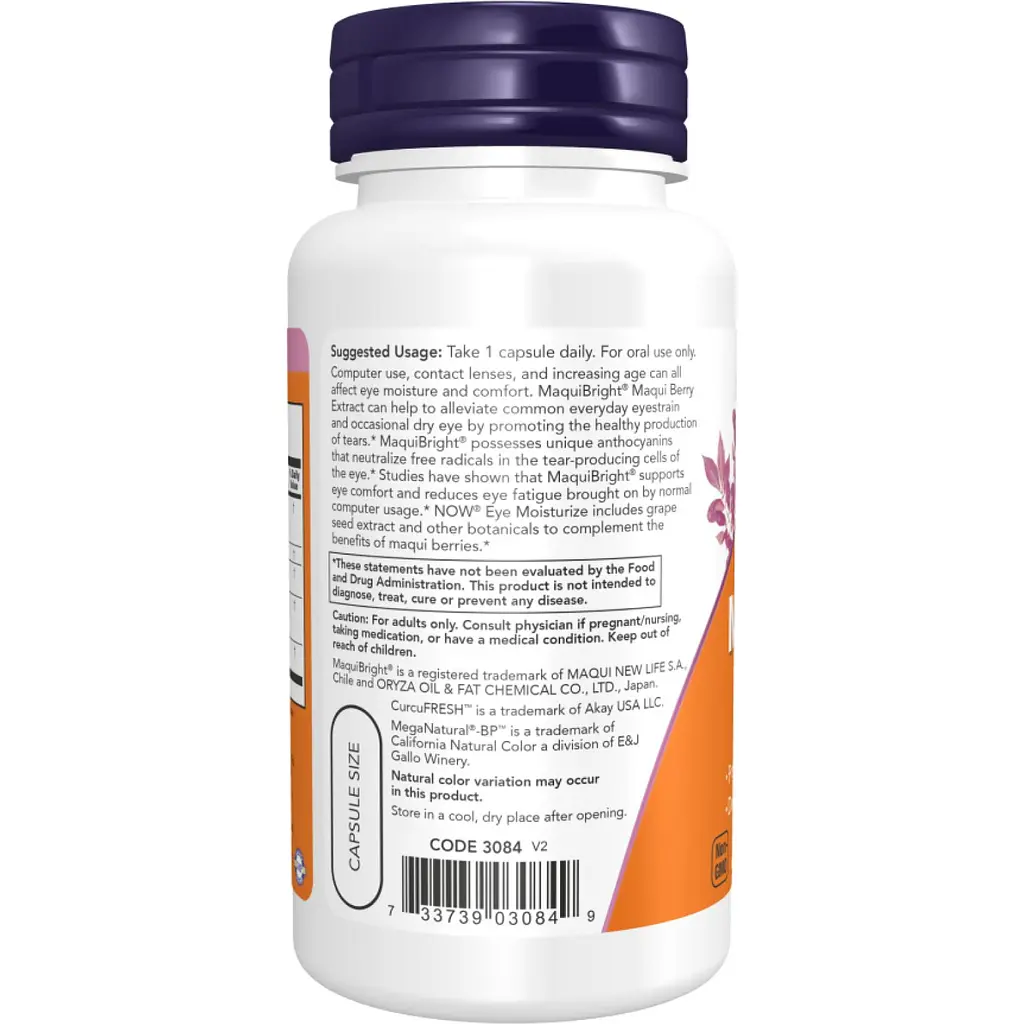Формула для глаз Now Foods Eye Moisturize 60 капсул - фото 3