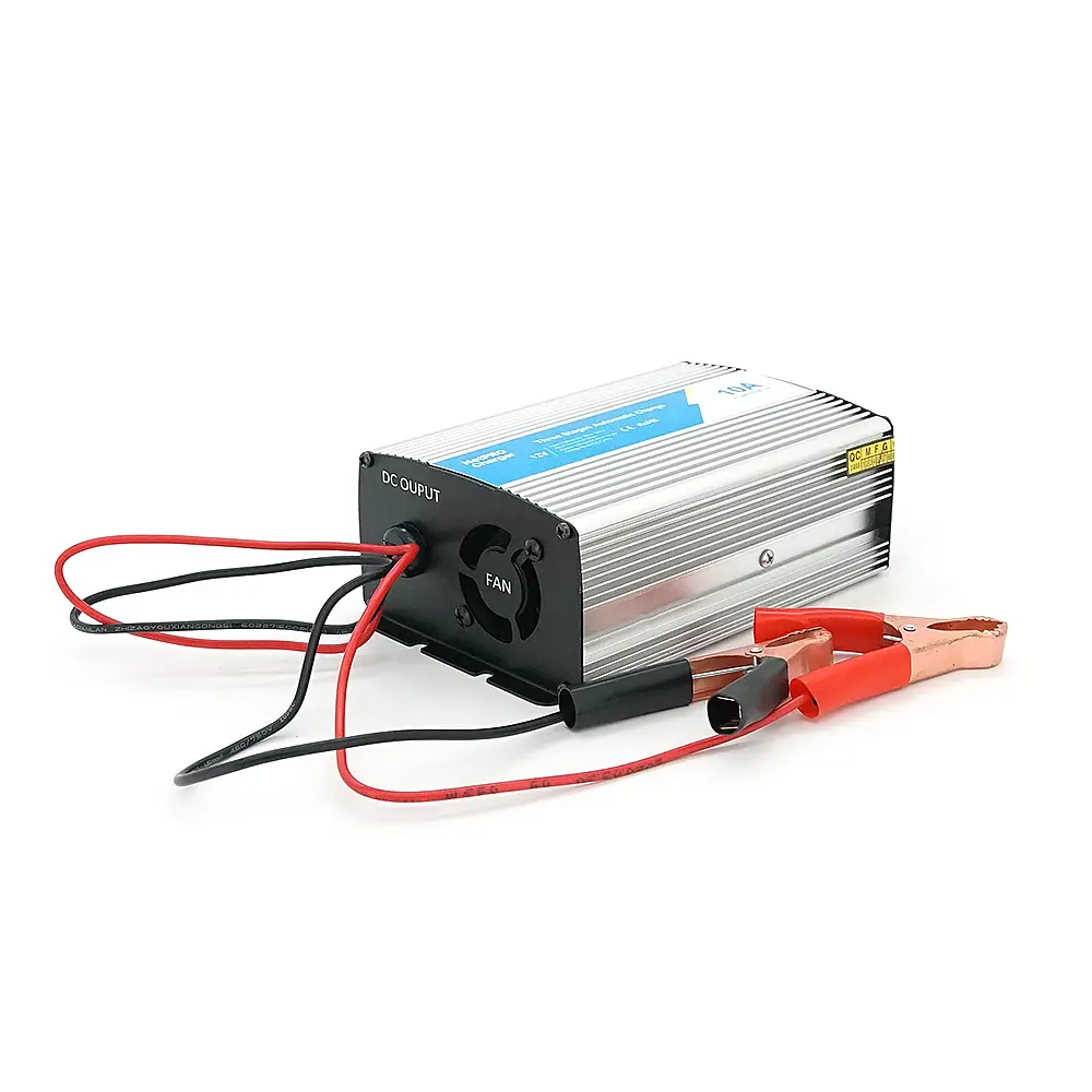 Універсальне ЗУ для акумулятора BPC 12V 10A (AGM, GEL), AC220V, DC14,5, Струм заряду 12V/10A, LCD, крокодили - фото 3