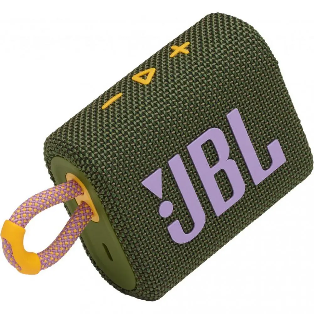Портативная колонка JBL GO 3 Geen (JBLGO3GRN) - фото 10