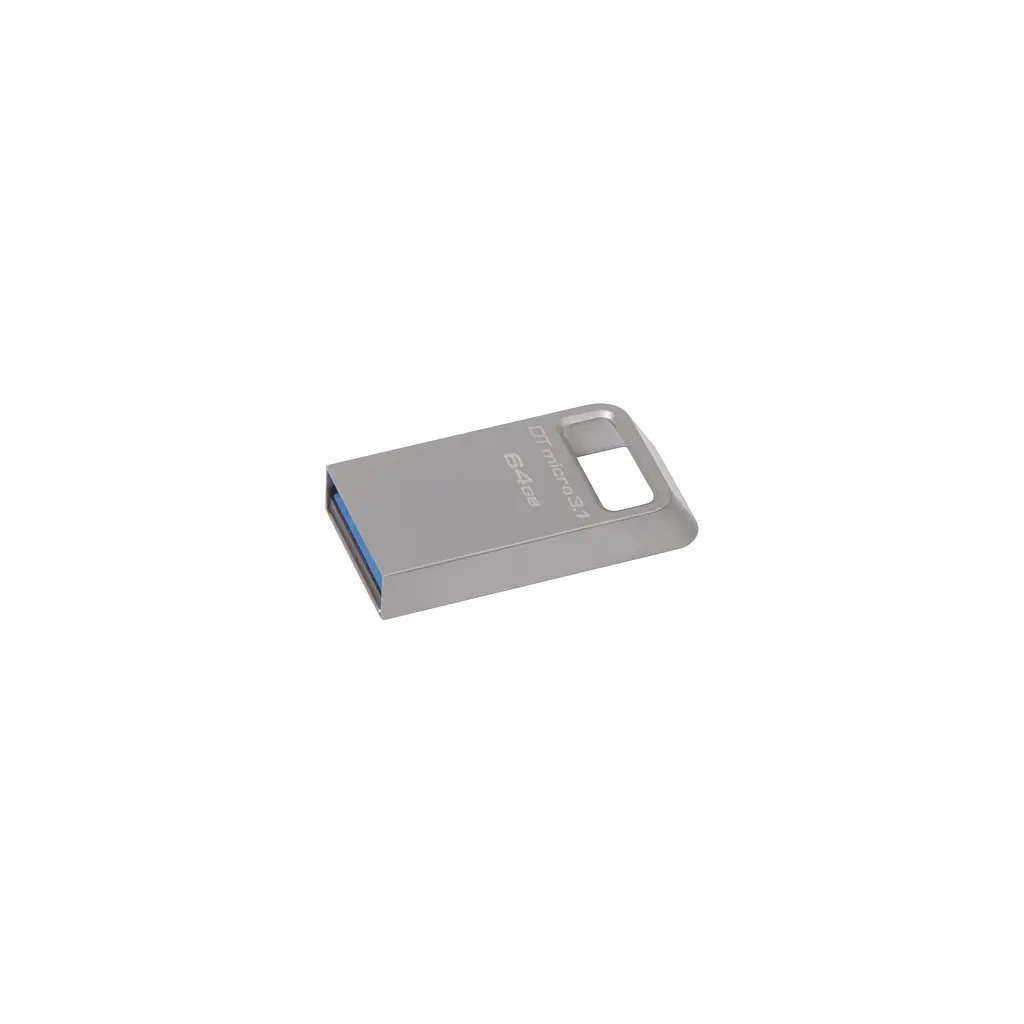 Накопитель 64GB USB 3.2 Type-A Gen1 DT Micro R200MB/s Kingston teh0013405 - фото 3