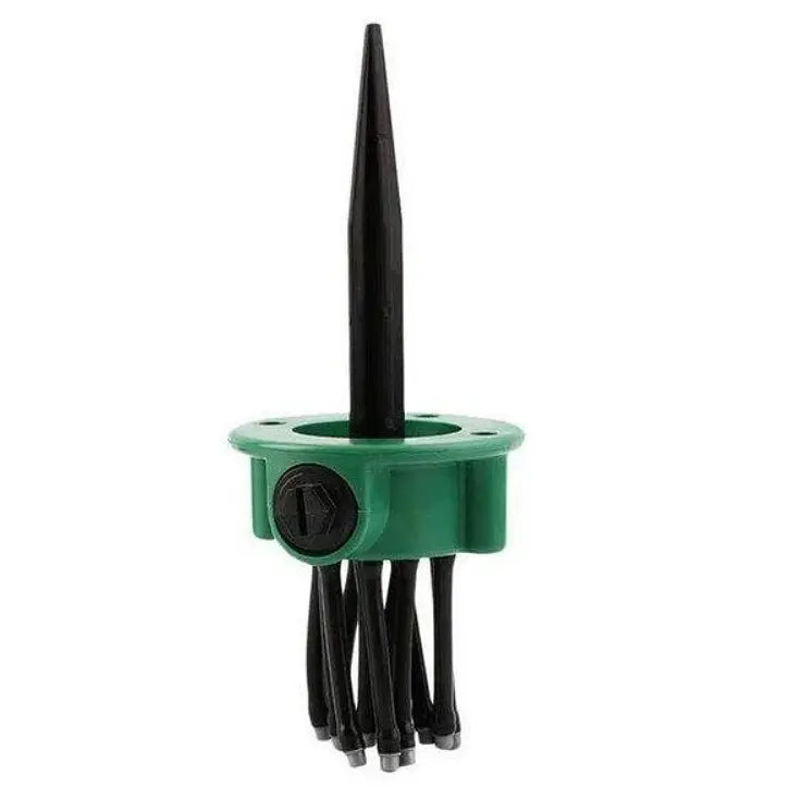 Розумна система поливу 12 в 1 Спринклерний зрошувач Multifunctional Water Sprinklers Розпилювач для газону / Поливальна система - фото 2