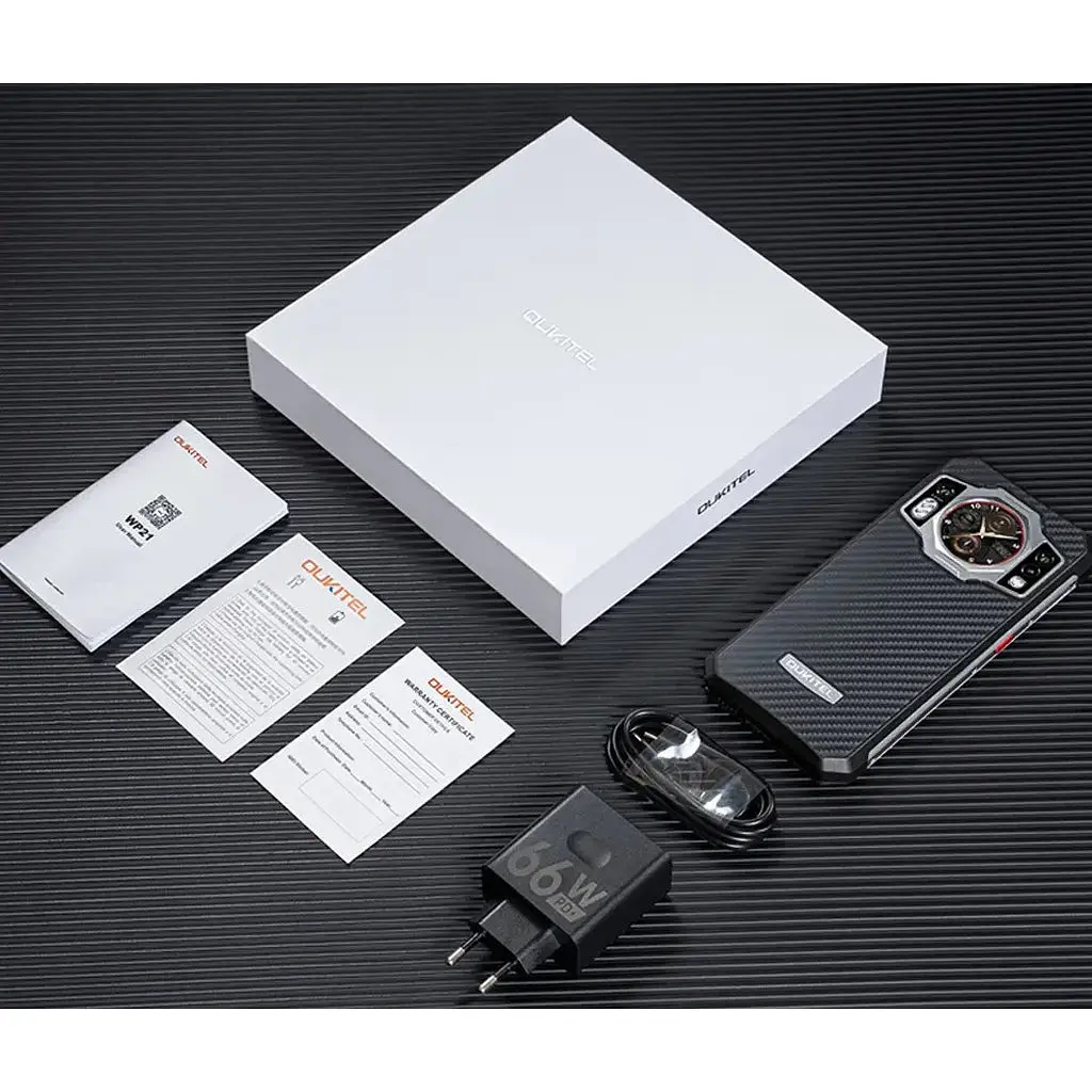 Захищений смартфон Oukitel WP21 12/256GB 9 800мАч Black - фото 3