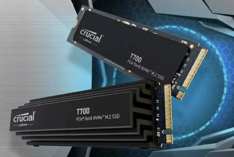 SSD накопичувач Crucial T700 4 ТБ (CT4000T700SSD3) - фото 2