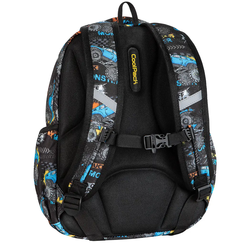 Рюкзак CoolPack Joy S Monster, 21 л, 39х28х17 см, S, чорний (E48605) - фото 2
