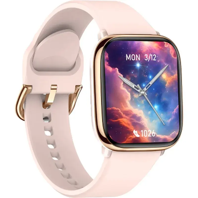 Смарт-годинник Gelius Pro GP-SW014 (Amazwatch GTi) Gold Rose - фото 3