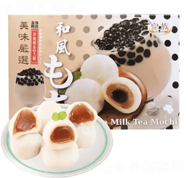 Моті Royal Family Bubble Milk Tea Mochi 210г - фото 3