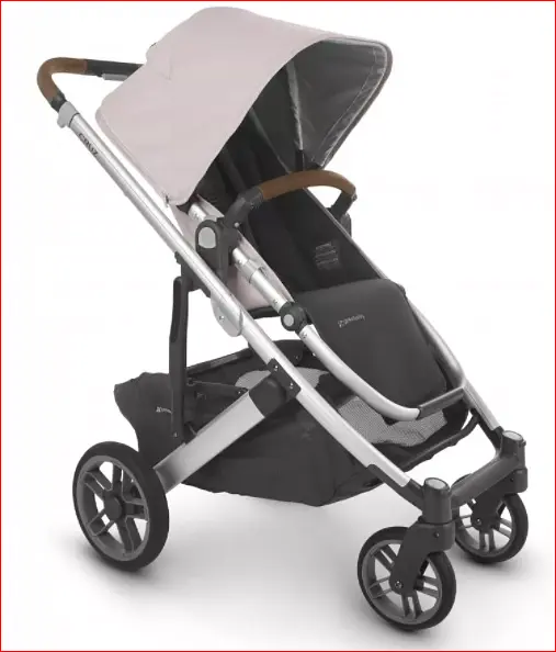 Універсальна коляска 2 в 1 UPPAbaby CRUZ 2, ALICE (пилово-рожевий | срібляста рама | руда шкіра) на замовлення 5-10 днів - фото 13
