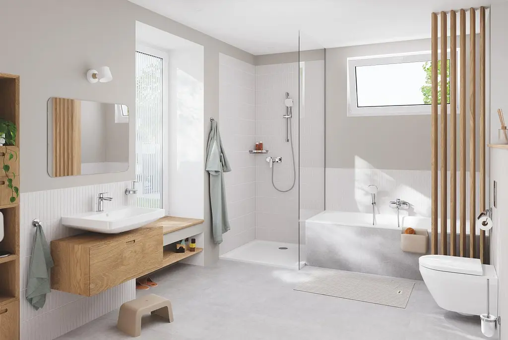 Смеситель для душа Grohe Cubeo 1018240000 Хром - фото 5
