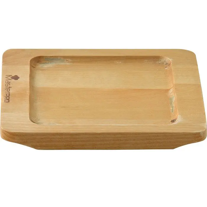 Чавунна мініформа з серверовочною дошкою MasterPro Foodies cook&share 12.6X18.5 см (BGMP-3805-EM) - фото 4