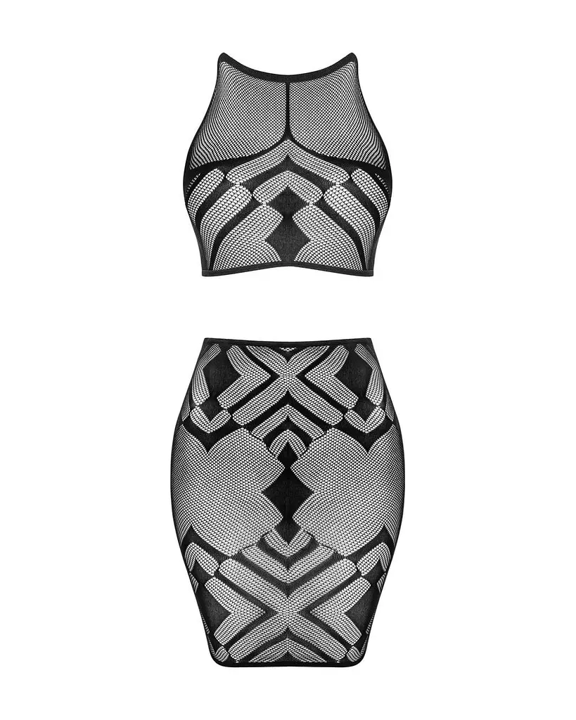 Obsessive Obsessive K101 top & skirt S/M/L - фото 3