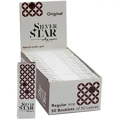 Бумага для сигарет Silver Star Original 50 шт. - фото 2