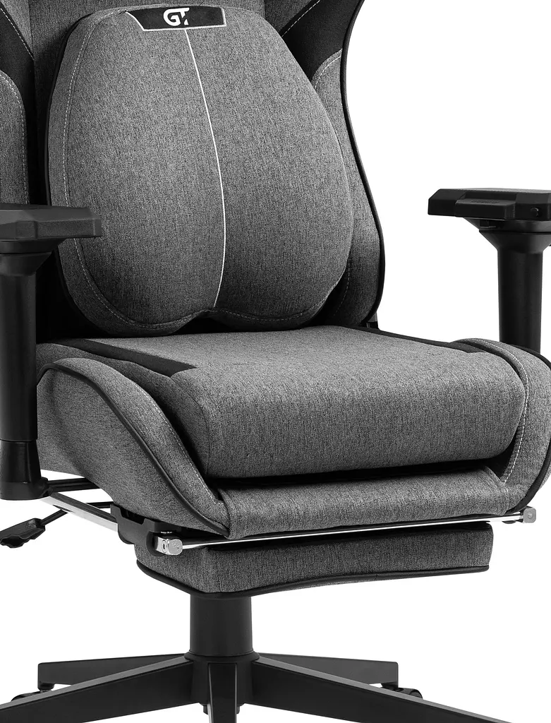 Геймерське крісло GT Racer X-2308 Fabric Gray/Black (X-2308 Fabric Gray/Black) - фото 4