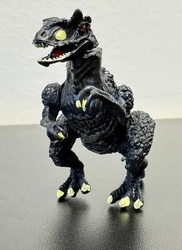 Фігурка Монолофозавр помаранчево-зелений, Dino Toys, твердий корпус - фото 2