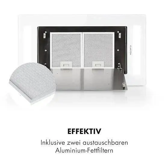 Встраиваемая потолочная вытяжка Klarstein Remy (10032864) - фото 7