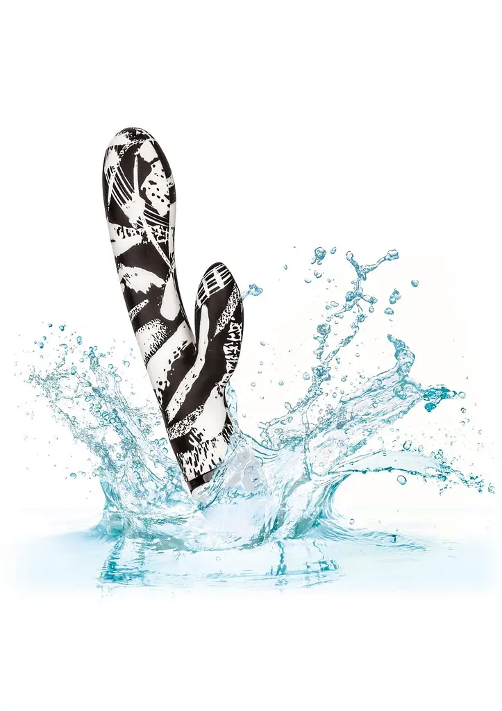 Вібратор-кролик CalExotics Hype Dual Wand 20 см (мульті) - фото 5