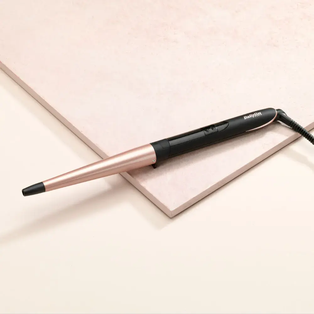 Щипці для завивки BaByliss Rose Quartz чорно-рожевий (C454E) - фото 5