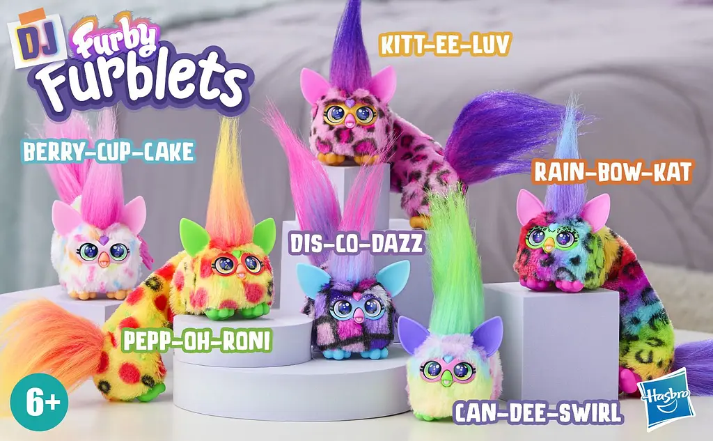 Игрушка интерактивная Hasbro Furby DJ Furblets Dis-Co-Dazz Mini Electronic Plush (G1780) - фото 12