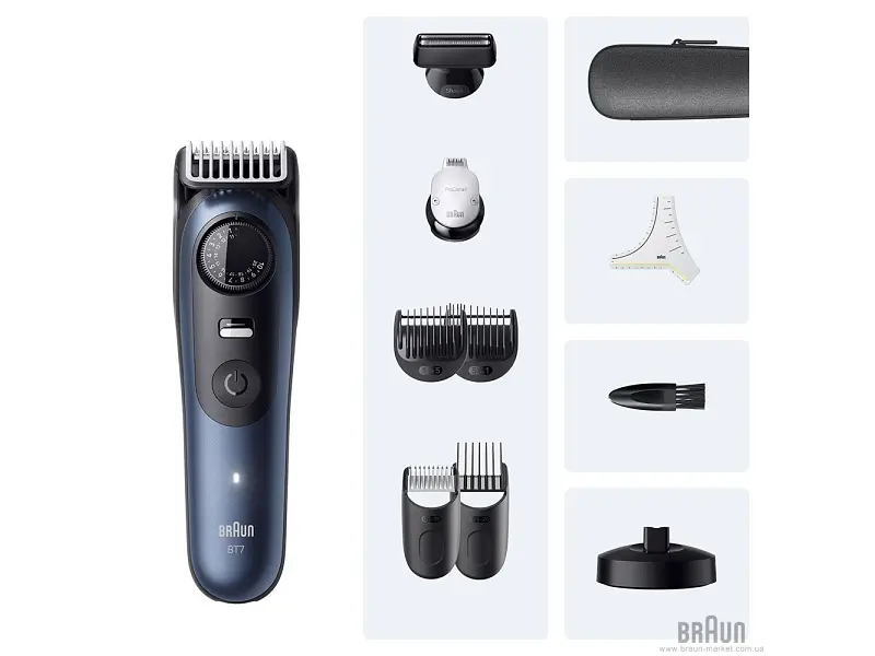 Тример для бороди та вусів Braun Series 7 BT7540 - фото 5