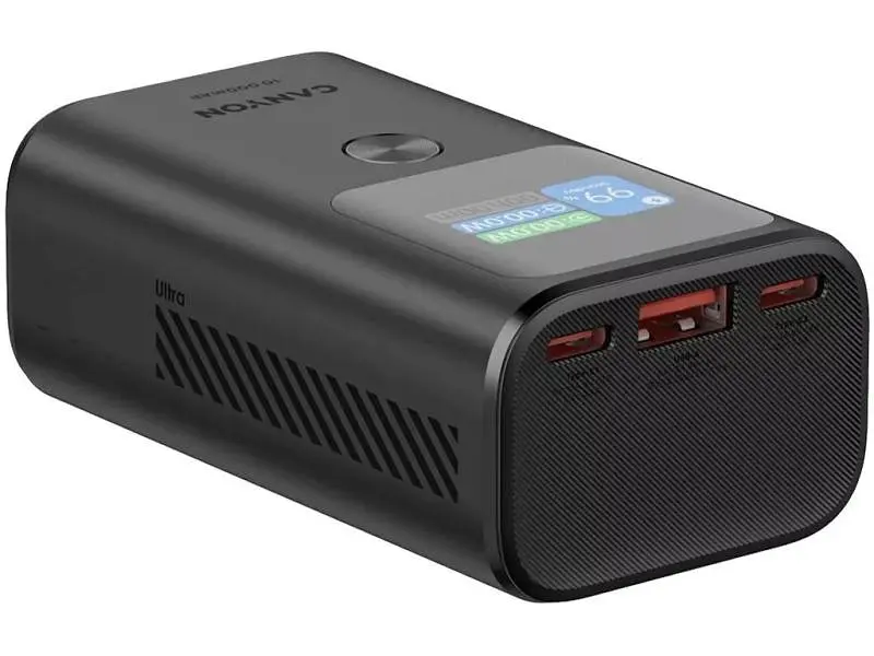 Зовнішній акумулятор (Power Bank) Canyon OnPower 130 10000mAh 30W Grey (CNS-CPB130DG) - фото 4