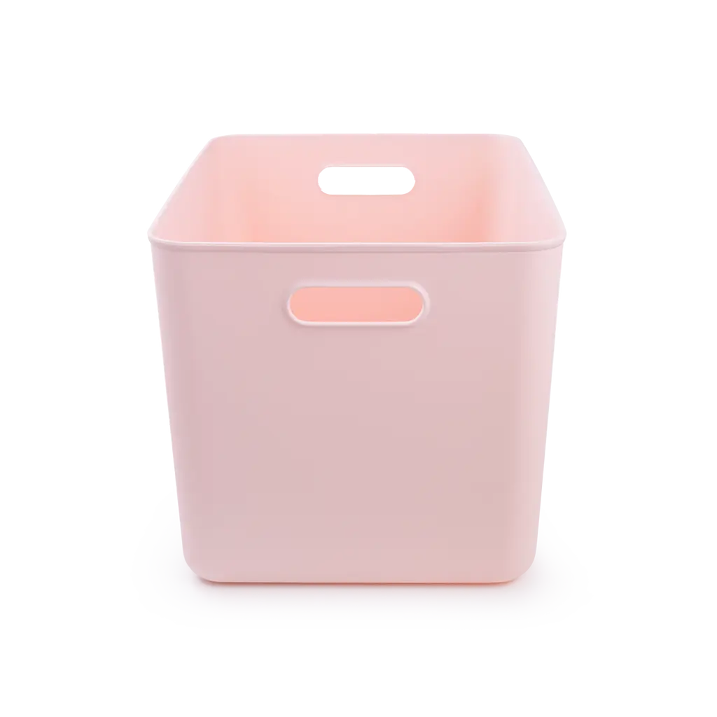 Ящик для хранения МВМ My Home FH-14 XXL 360х257х240 мм светло-розовый (FH-14 XXL LIGHT PINK) - фото 3