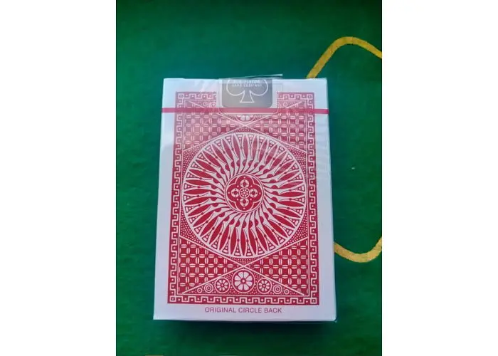 Карти гральні United States Playing Card Company Tally-Ho Circle Back Standard Index (red blue) (00009) - фото 2