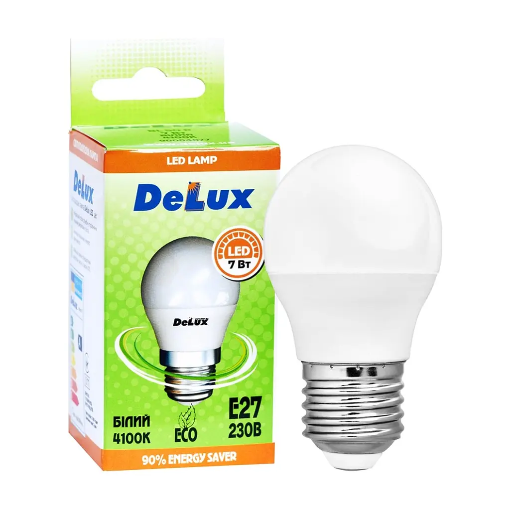 Лампочка Delux BL50N 7Вт 4100K 220В E27 (90023550) - фото 3