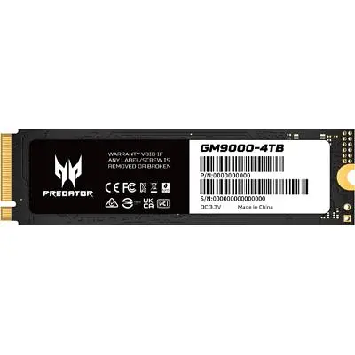 Накопичувач SSD M.2 2280 4TB GM9000 Acer Predator (BL.9BWWR.131) - фото 6